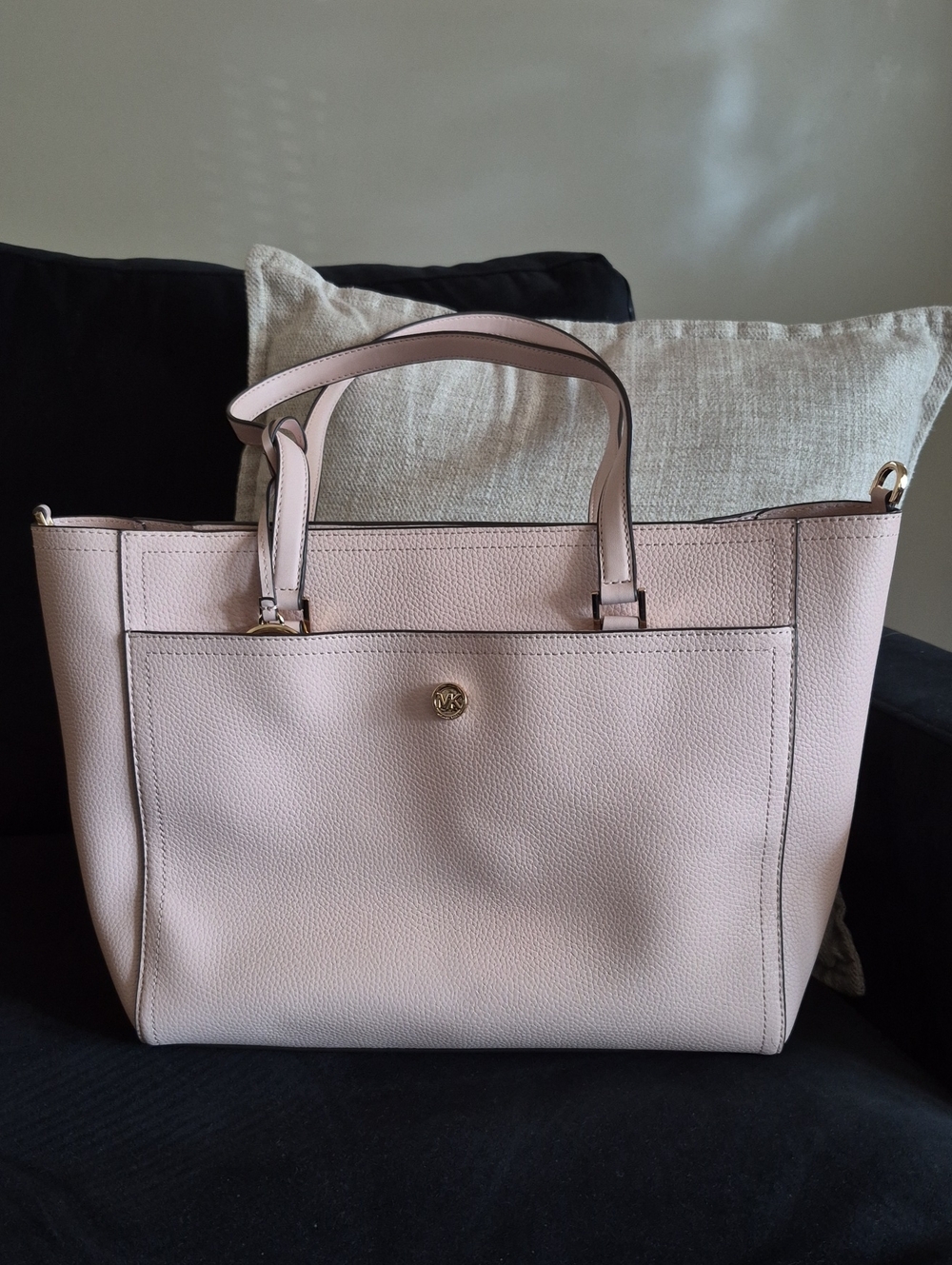 Michael Kors Light Pink Tote Leather